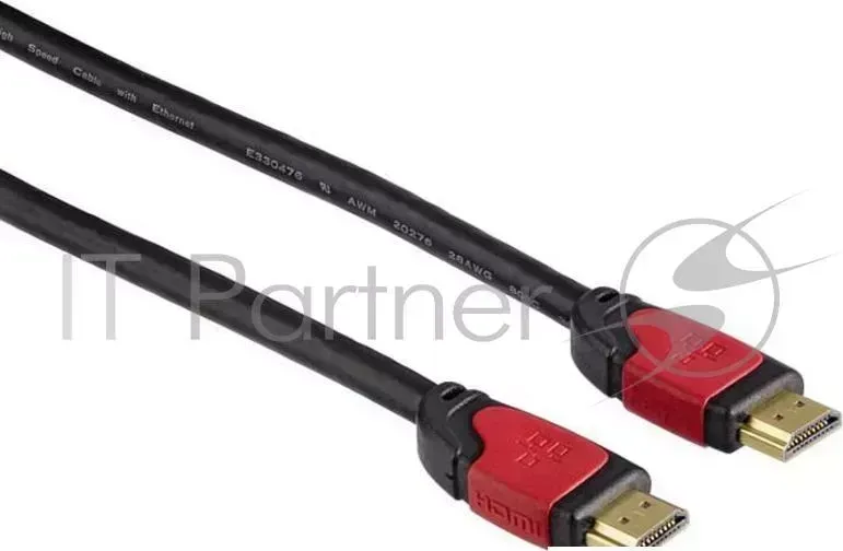Кабель аудио-видео Hama H-83073 HDMI (m)/HDMI (m) 10м. Позолоченные контакты черный (00083073) HAMA H 83073 1.4 m m 10.0 м 2Kx4K Ethernet 3D 3зв