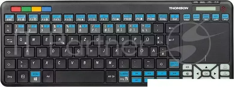 Клавиатура Hama ROC3506 LG механическая черный USB slim Multimedia Touch LED HAMA LG
