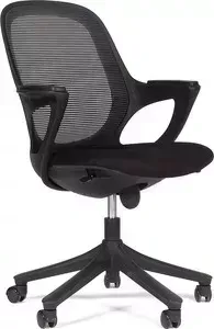 Кресло офисное CHAIRMAN 820 черн. пластик DW 01 черный