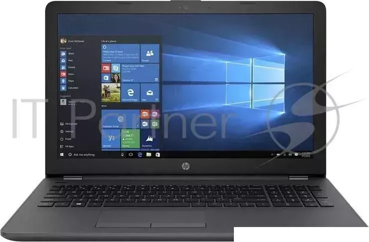 Ноутбук Hewlett-Packard HP 250 G6 <4BD82EA> i3-7020U (2.3)/4Gb/256Gb SSD/15.6"FHD AG/Int Intel HD 620/DVD-RW/BT/Win10 Pro/Silver