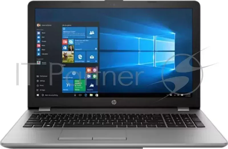 Ноутбук Hewlett-Packard HP 250 G6 <3VK25EA> i3-7020U (2.3)/4Gb/500Gb/15.6"HD AG/Int Intel HD 620/DVD-RW/BT/DOS/Silver