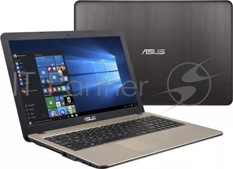 Ноутбук ASUS VivoBook X540LA-DM1255 Core i3 5005U/4Gb/500Gb/DVD-RW/Intel HD Graphics/15.6"/FHD (1920x1080)/Endless/black/WiFi/BT/Cam