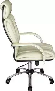 Кресло офисное Метта LK-13 Ch № 720 бежевая перфорир. кожа