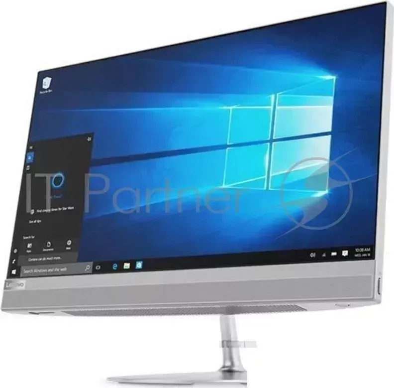 Моноблок LENOVO IdeaCentre 520 22ICB 21.5" Full HD P 5400T 3.1 /4Gb/1Tb 7.2k/DVDRW/Windows 10/GbitEth/WiFi/BT/ /мышь/Cam/серебристый 1920x1080