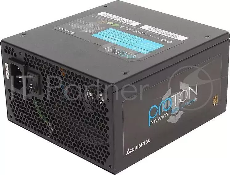 Блок питания Chieftec 1000W Retail BDF 1000C Proton МОДУЛЬНЫЙ, ATX v.2.3/EPSx2, 80 BRONZE 85%, A.PFC, 6x PCI E 6 2 Pin , 9x SATA, 3x MOLEX, Fan