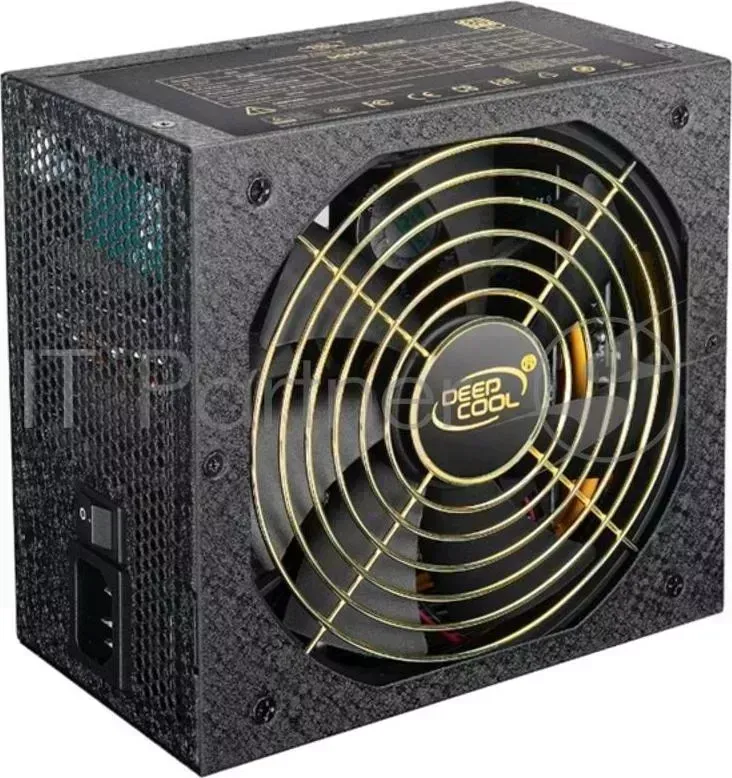 Блок питания Deepcool Quanta DQ850-M (ATX 2.31, 850W, Cable Management, PWM 140mm fan, Active PFC, 10*SATA, 4*PCI-E (6+2Pin), 6*Molex, 80+ GOLD) RET