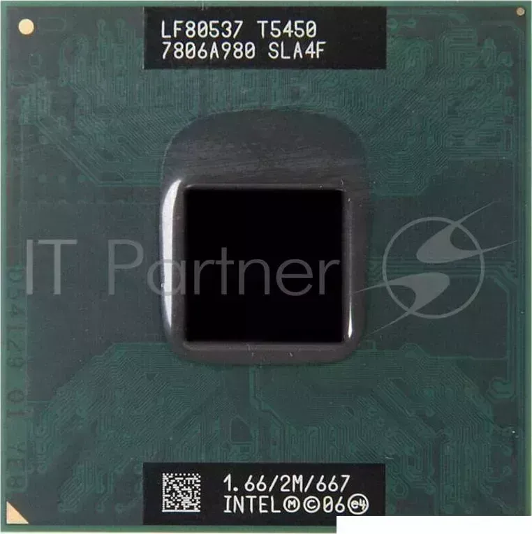 Процессор Socket P INTEL Core 2 Duo Mobile T5450 1667MHz Merom, 2048Kb L2 Cache, 667 MHz, SLA4F с разбора