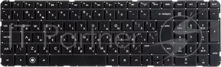 Клавиатура [HP Pavilion g7-2000] [11N13SU-920W] No frame, верт. enter Hewlett-Packard No