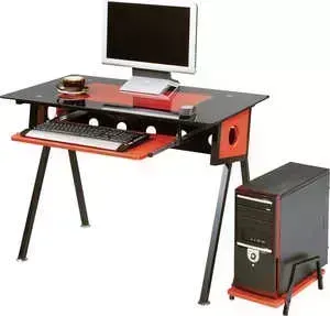 Стол компьютерный SmartBuy SB-T1229BR черный/красный