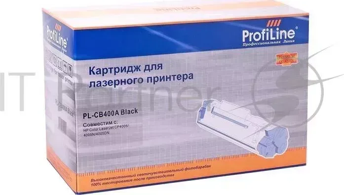 Картридж PL-CB400A для принтеров HP CLJ CP4005/CP4005DN/CP4005N Black 7500 копий PROFILINE HP ProfiLine