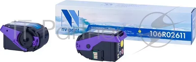 Картридж NVPrint совместимый Xerox 106R02611 Yellow для Phaser 7100 9000k