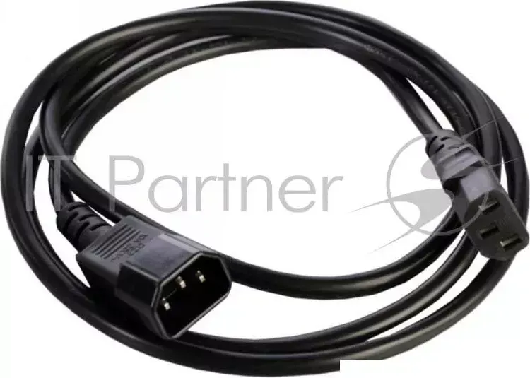 Кабель питания Lanmaster LAN-PPM-10A-1.8 IEC320-C13/IEC320-C14 1.8м LANMASTER Шнур LAN PPM 10A 1.8 C14 C13 3х0.75 220V 10A 1.8m