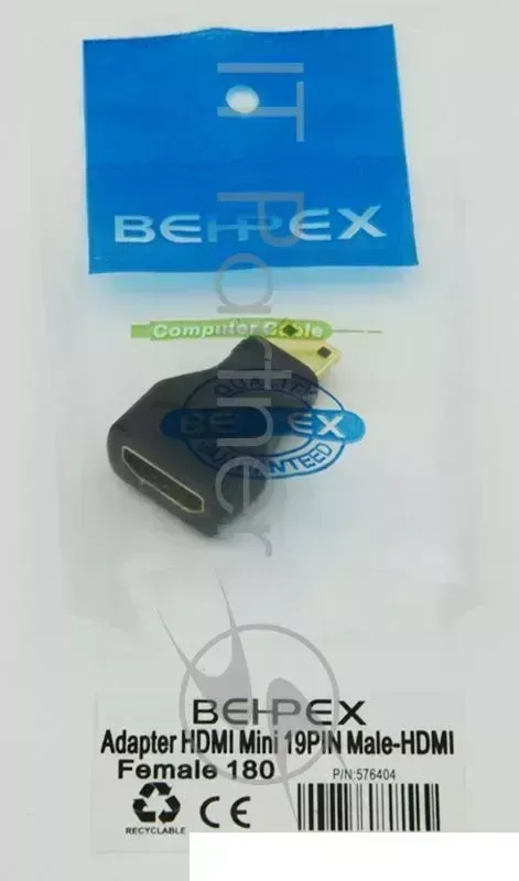 Кабель аудио-видео HDMI (f)/Mini HDMI (m) Behpex -видео