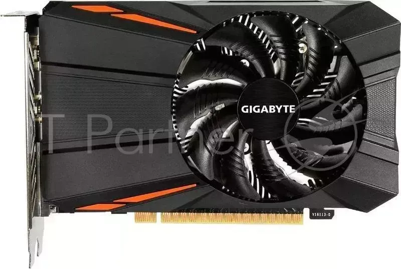 Видеокарта GIGABYTE PCI-E GV-N1050D5-3GD nVidia GeForce GTX 1050 3072Mb 96bit GDDR5 1417/7008 DVIx1/HDMIx1/DPx1/HDCP Ret