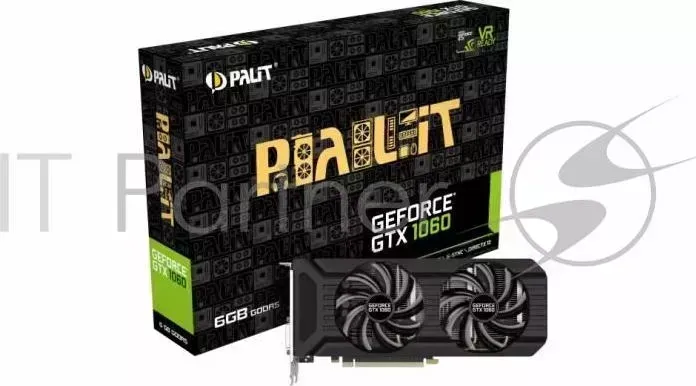 Видеокарта PALIT PCI E PA GTX1060 DUAL 6G nVidia GeForce GTX 1060 6144Mb 192bit GDDR5 1506/8000 DVIx1/HDMIx1/DPx3/HDCP Bulk