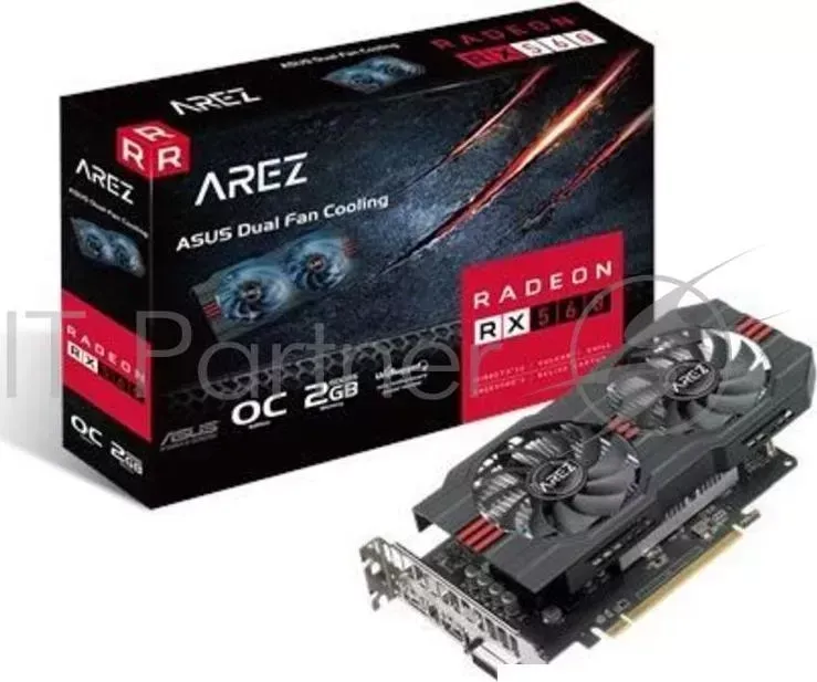 Видеокарта AREZ-RX560-O2G-EVO , RTL {20} ASUS AREZ RX560 O2G EVO , 20
