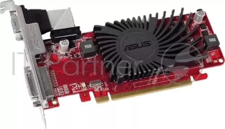Видеокарта ASUS PCI E ATI R5230 SL 1GD3 L Radeon R5 230 1024Mb 64bit DDR3 650/1200 DVI/HDMI/CRT/HDCP RTL