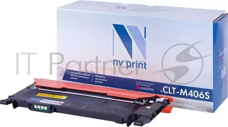 Картридж NV Print совместимый Samsung CLT-M406S Magenta для CLP-360/365/368/CLX-3300/3305 (1000k) NVPrint NV CLP 360/365/368/CLX 3300/3305