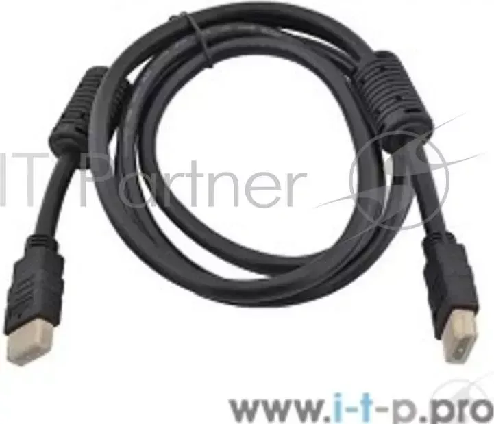 Кабель Telecom CG511D 2M HDMI 19M/M 2 фильтра 1.4V W/Ethernet/3D 2м с позолоченными контактам 6937510818181