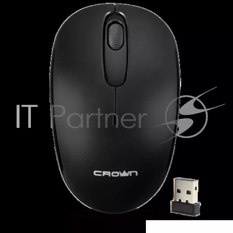 Беспроводная мышь CROWN CMM-10W black