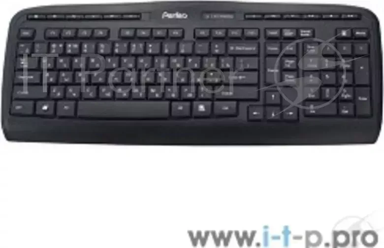 Клавиатура PERFEO PF-5213 WL ULTRA SLIM MULTIMEDIA черный(беспроводная Ultra Slim Multimedia, USB, чёрная PF-5213-WL) VS (PERFEO) WL черный(бес -WL)