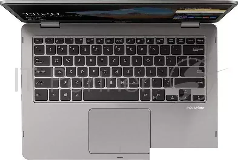 Ноутбук ASUS TP401CA-EC104T [90NB0H21-M01850] grey 14" {FHD m3-7Y30/4Gb/128Gb SSD/W10}