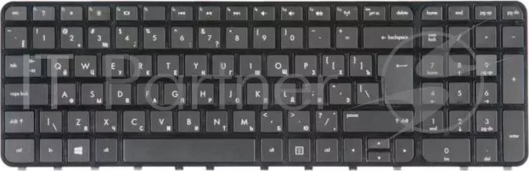 Клавиатура [для HP для Pavilion m6-1000, Envy m6-1000] [691923-251] Black, black Frame, верт. Enter Hewlett-Packard HP