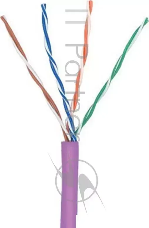 Кабель информационный Molex 39 504 5E кат.5е U/UTP не экранированный 4X2X24AWG LSZH внутренний 305м фиолетовый