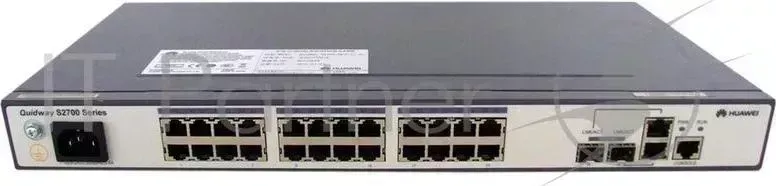 Коммутатор HUAWEI S2700 26TP EI AC 24 FE RJ45 ,2 GE Combo,AC 110/220V S2700 26TP EI AC