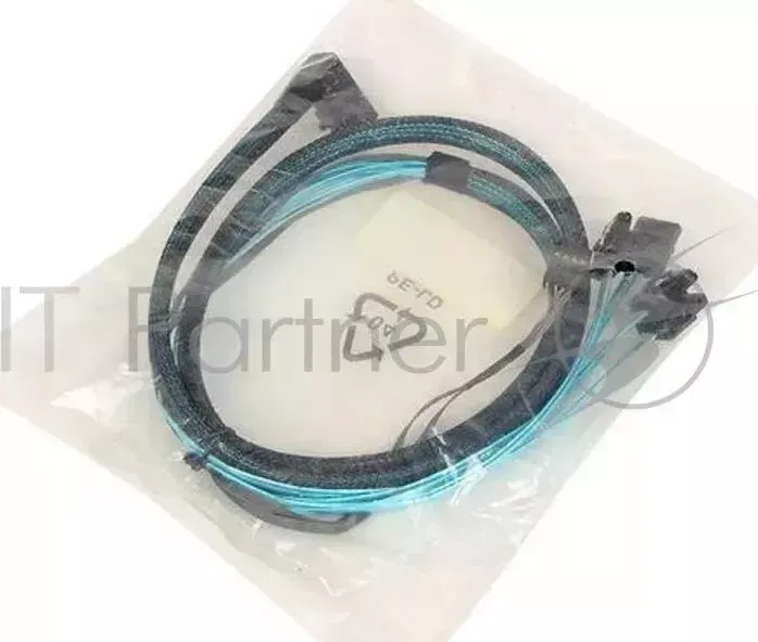 Кабель ACD -RA8643-SATASB-08M, Internal SFF8643-to-4*SATA+SB ( HDmSAS (ПРЯМОЙ) -to- 4*SATA+SideBand ) 75cm (аналог LSI00410, LSI00409, 2279800-R) (6705