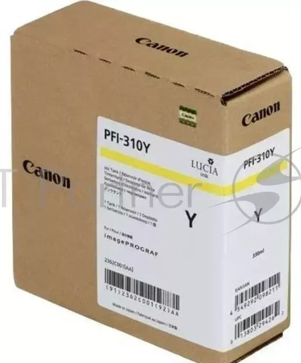 Картридж CANON PFI-310 Y желтый CANON Y