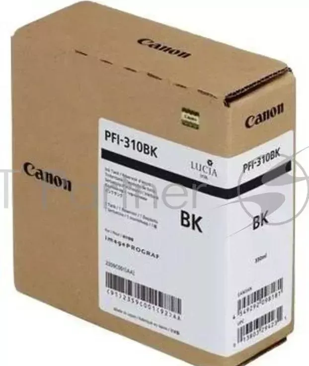 Картридж CANON PFI-310 BK черный CANON BK