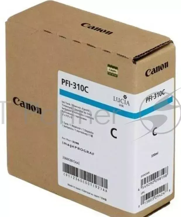 Картридж CANON PFI-310 C голубой CANON C