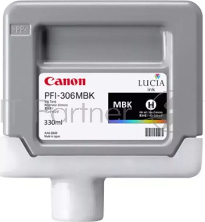 Картридж струйный CANON PFI-306 MBK черный матовый для iPF8300S/8400/9400S/9400 (6656B001)