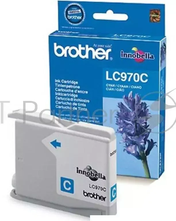 Картридж струйный BROTHER LC970C cyan for DCP 135C/150C, MFC 235C/265C