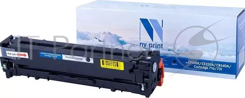 Картридж NVPrint совместимый HP CF210X/CE320A/CB540A/Canon 716/731 Black для LaserJet Color Pro M251n/M251nw/M276n/M276nw/CP1525n/CP1525nw/CM1415fn/CM1415fnw/CP1215/CM