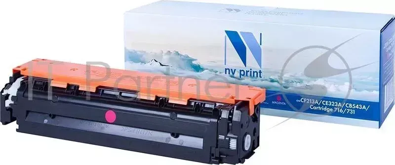 Картридж NVPrint совместимый HP CF213A/CE323A/CB543A/Canon 716/731 Magenta для LaserJet Color Pro M251n/M251nw/M276n/M276nw/CP1525n/CP1525nw/CM1415fn/CM1415fnw/CP1215/