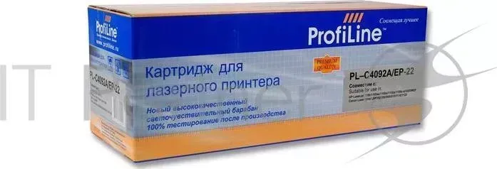 Картридж PL-C4092A/EP-22 для принтеров HP LJ 1100/1100A/3100/3200/1100ASE/1100AX/Canon LBP-800/810/1120/22X 2500 копий PROFILINE HP LJ ProfiLine