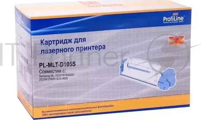 Картридж PL-MLT-D105S для принтеров Samsung ML-1911/2526/2581/SF-651/651P/651XIL/ML-1916K/1915K/1910K/2525K/2580NK/SCX-4610K/4605K/4600K/4623FK/4600/4 PROFILINE 601/4623F