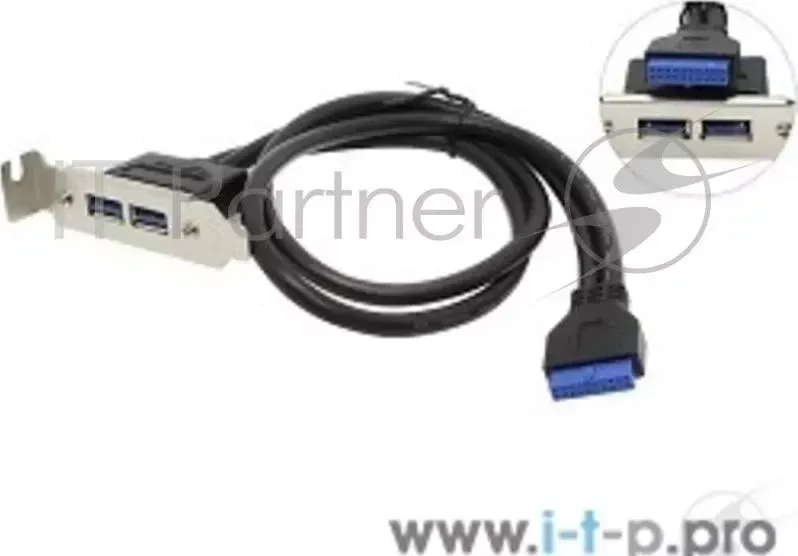 Кабель Espada Планка в корпус USB3.0 2 порта, низкопрофильная EBRT 2USB3LOW