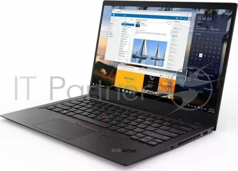 Ноутбук LENOVO ThinkPad X1 Carbon 6th Gen 14" 1920x1080 IPS /Touch/Intel Core i7 8550U 1.8Ghz /16384Mb/256SSDGb/noDVD/Int:Intel HD/Cam/BT/WiFi/4G/57WHr/war 3y/1.13kg