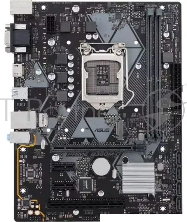 Материнская плата Asus PRIME B360M-D Soc-1151v2 Intel B360 2xDDR4 mATX AC`97 8ch(7.1) GbLAN+VGA+HDMI