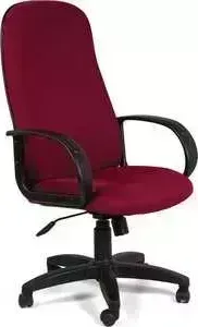 Кресло офисное CHAIRMAN 279 TW-13 бордо