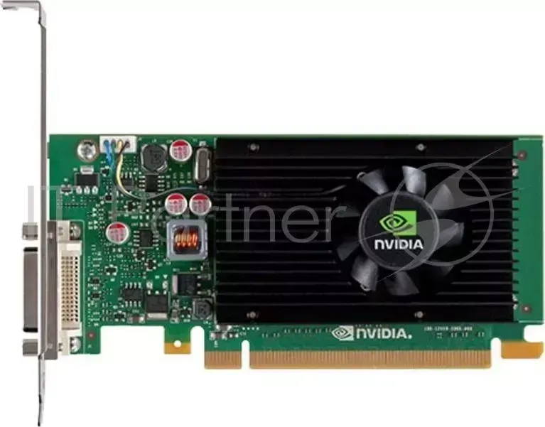 Видеокарта VGA PNY NVIDIA Quadro NVS 315 PCI Ex16 1Gb DDR3/64 Bit, DMS 59, DMS69 2xDVI adapter, LP bracket, ActiveCooling