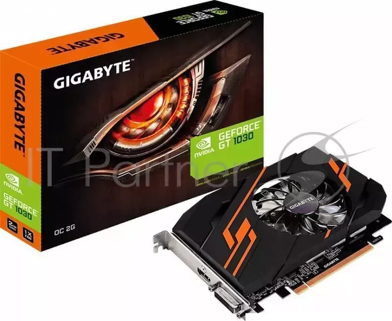 Видеокарта PCIE16 GT1030 2GB GDDR5 GV-N1030OC-2GI GIGABYTE
