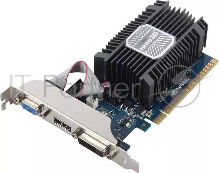 Видеокарта 2Gb <PCI-E> Inno3D GT730 c CUDA <GFGT730, SDDR3, 64 bit, HDCP, DVI, HDMI, Retail> Innovision c 64
