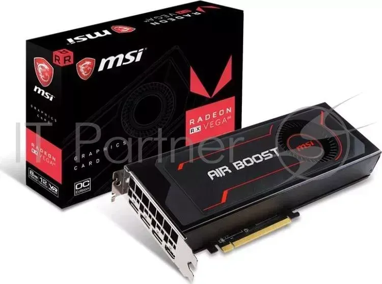 Видеокарта RX Vega 64 Air Boost 8G OC RTL {10} MSI RX 64 8G OC 10