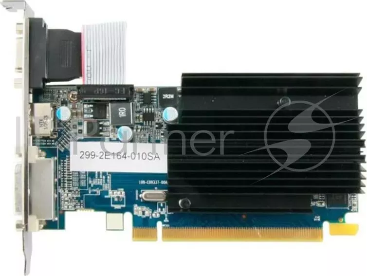 Видеокарта Sapphire PCI-E 11190-02-10G AMD Radeon HD 6450 1024Mb 64bit DDR3 DVIx1/HDMIx1/CRTx1 oem