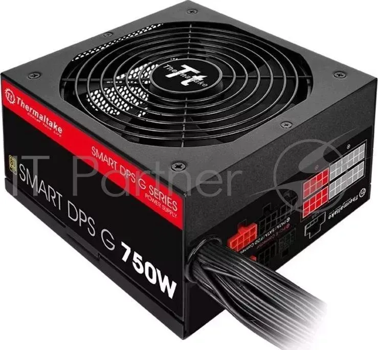 Блок питания Thermaltake ATX 750W SMART DPS SPG 0750DPCG 80 gold 24 4 4pin APFC 140mm fan 8xSATA Cab Manag RTL
