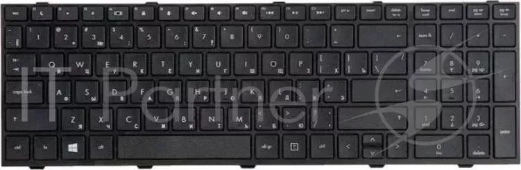 Клавиатура [HP ProBook 4540s, 4545s] [701548-151] Black, Black frame
